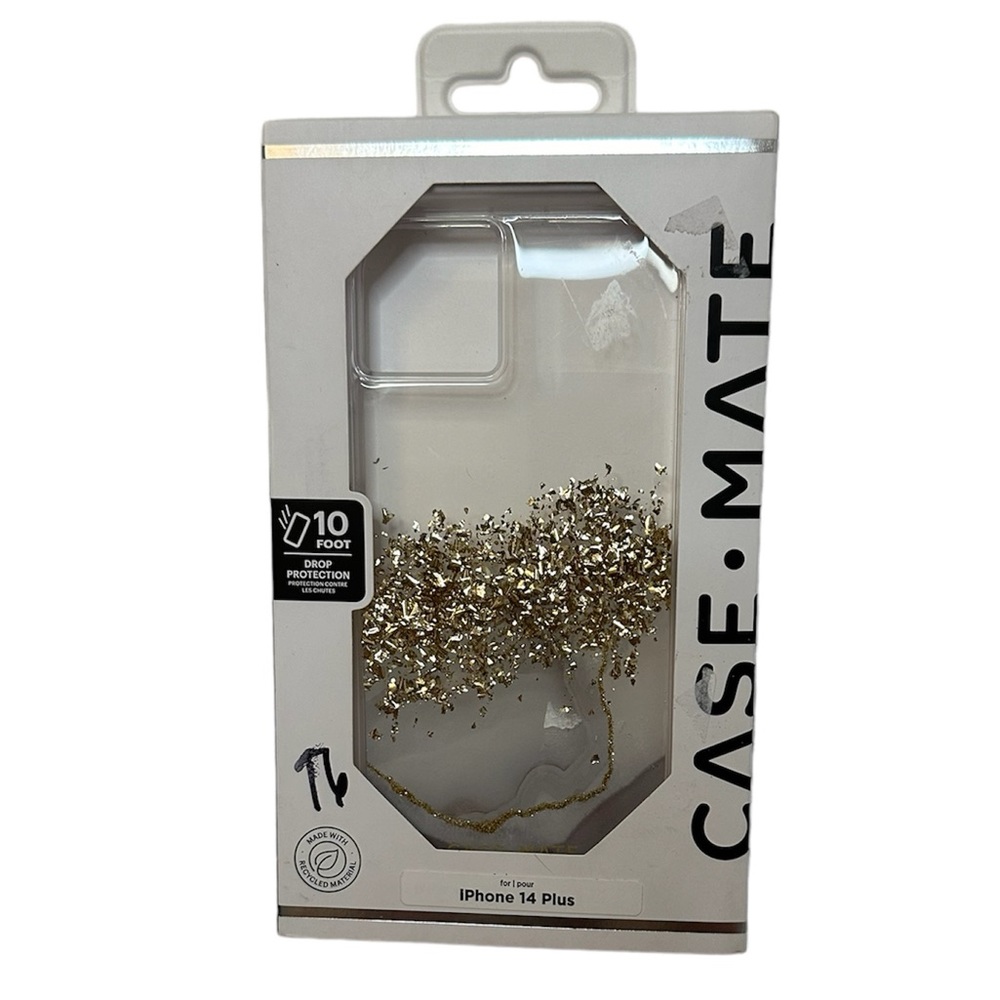 Case mate gold iPhone 14 Plus case in MagSafe